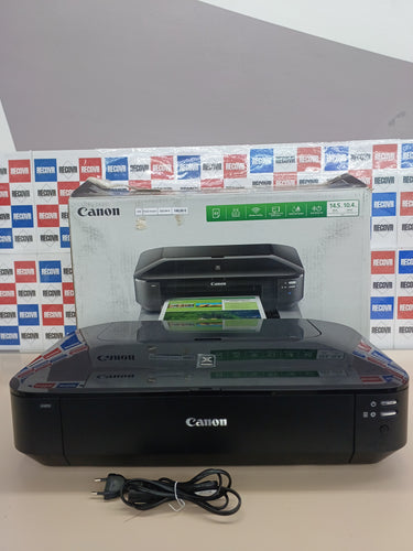 Impresora para Oficinas Canon Pixma iX6850, Sistema de Inyección de Tinta, A3+, WiFi, Impresión Desde Dispositivos Móviles, Compacta, Cartuchos Tinta XL, Impresión de Alta Velocidad, Negro